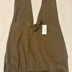 Strut! Olive Green Jumpsuit